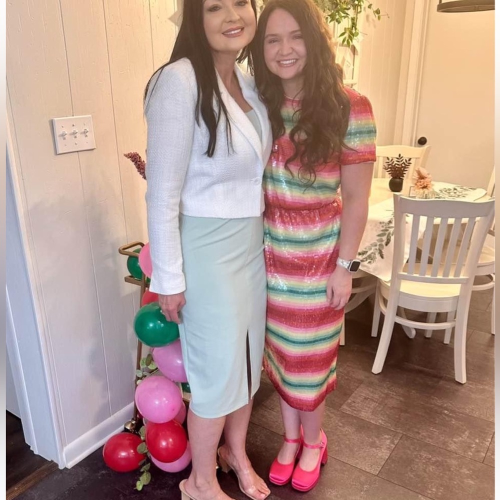 ❤️J Crew Rainbow Sequin Dress❤️